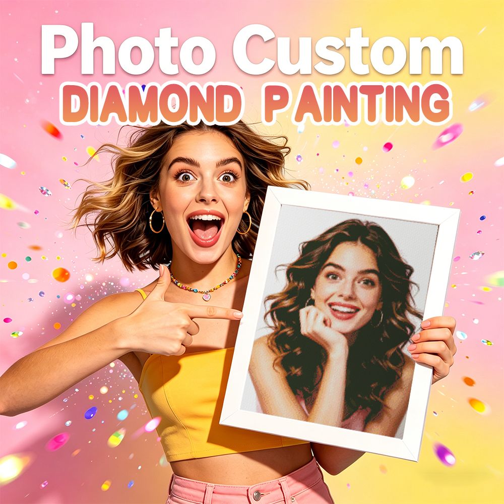 Resin Art Images - Huacan Photo Custom Diamond Painting Full