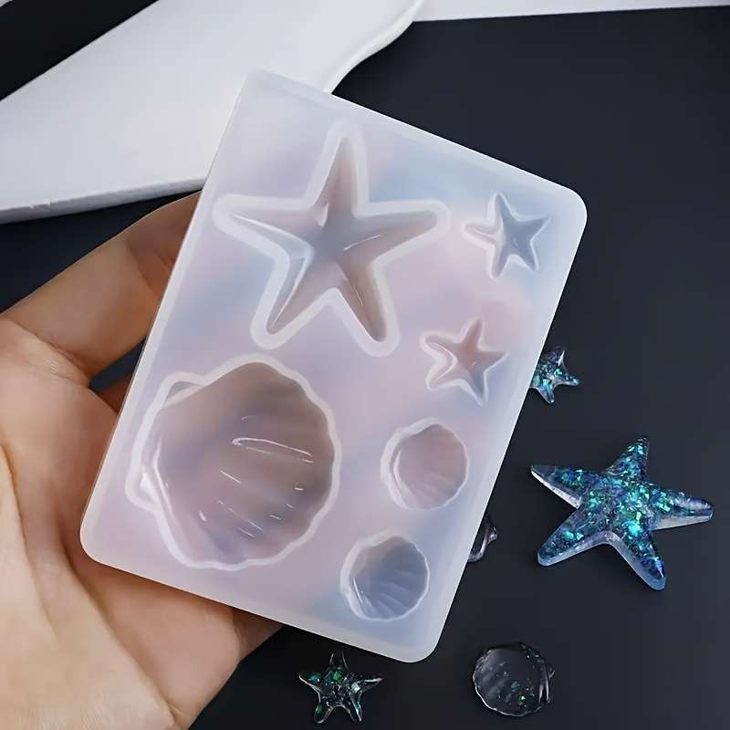 Resin Art Kit With Molds - DIY Ocean Theme Crystal Epoxy Resin