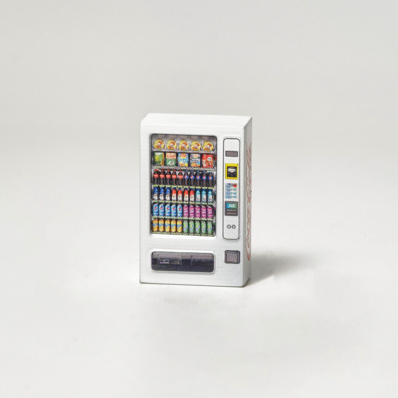 Resin Art Machine - New 1/64 Scale Coke Vending Machine