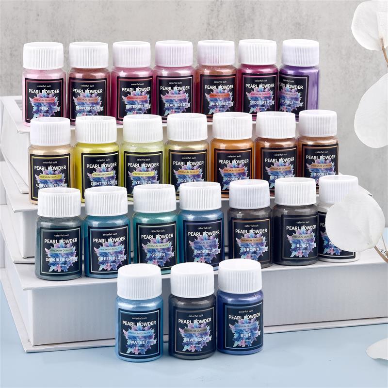 24Color 20ml Pearlescent Powde – Pearl Powder Resin Bewertung und Preis