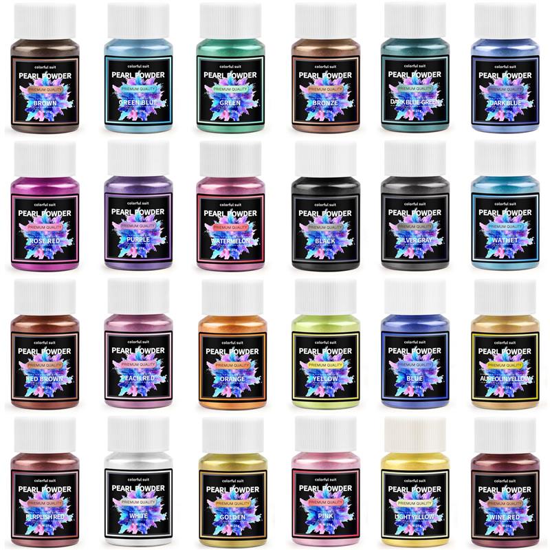 24Color 20ml Pearlescent Powde – Pearl Powder Resin Bewertung und Preis