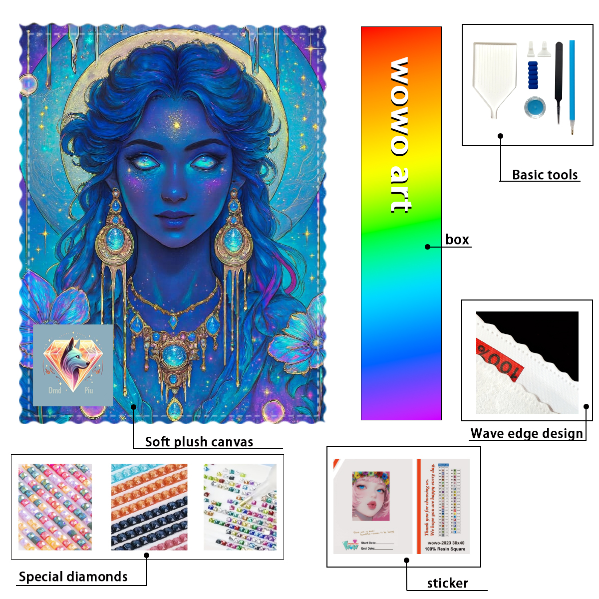 【Piu Diamond Art】Hechicera cel – Resin Art To Buy Bewertung und Preis