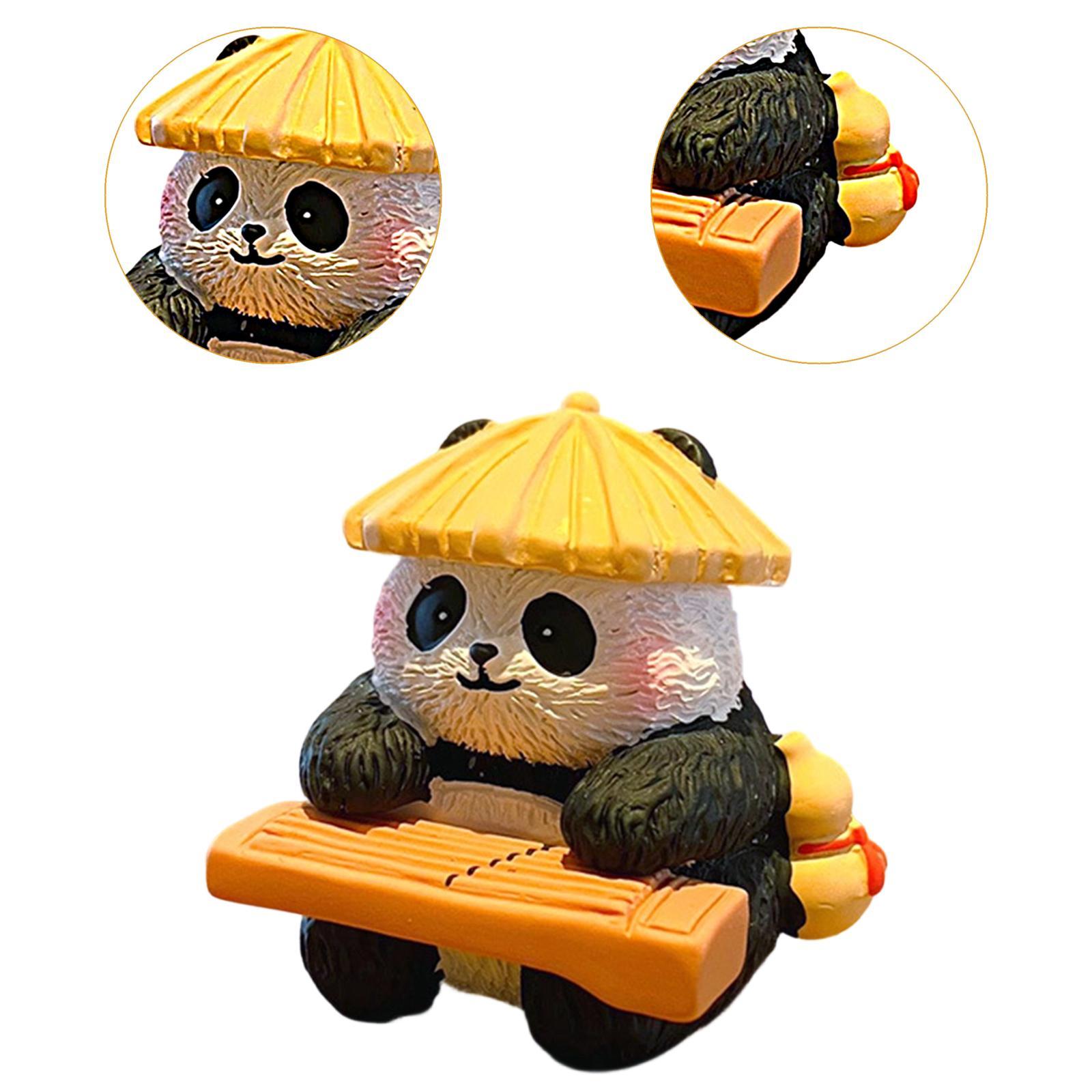 Resin Panda Figurine Art Deco  – Resin Art Dining Table Bewertung und Preis