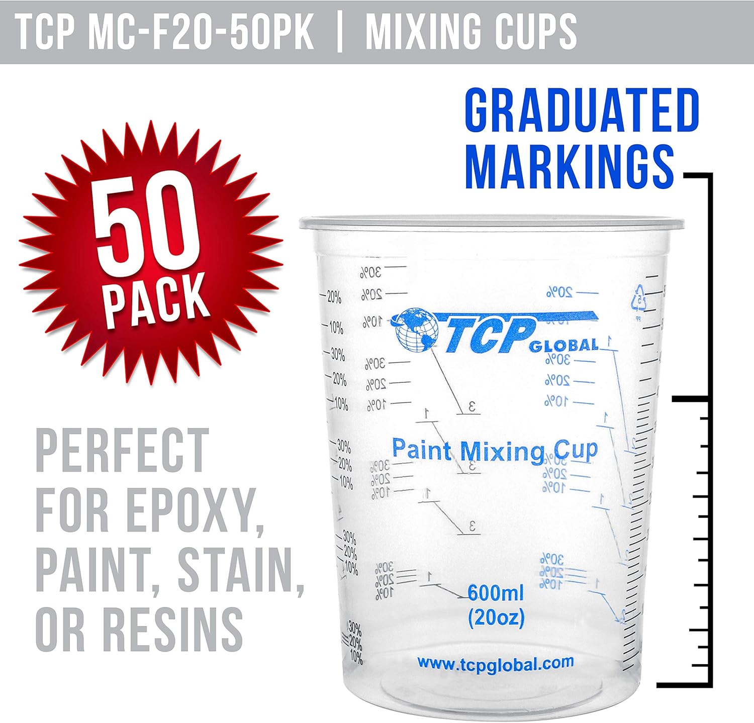 Disposable Plastic Mixing Cups – Resin Art Images Bewertung und Preis
