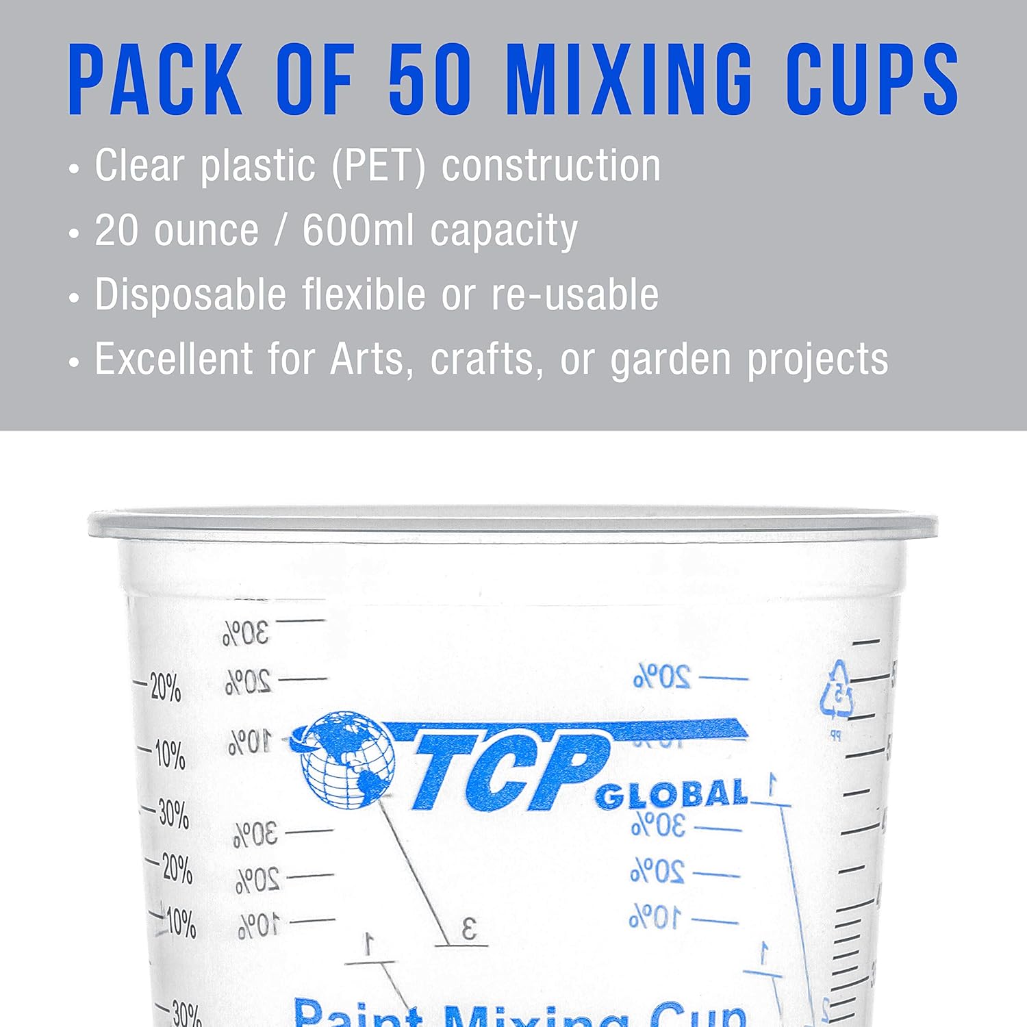 Disposable Plastic Mixing Cups – Resin Art Images Bewertung und Preis