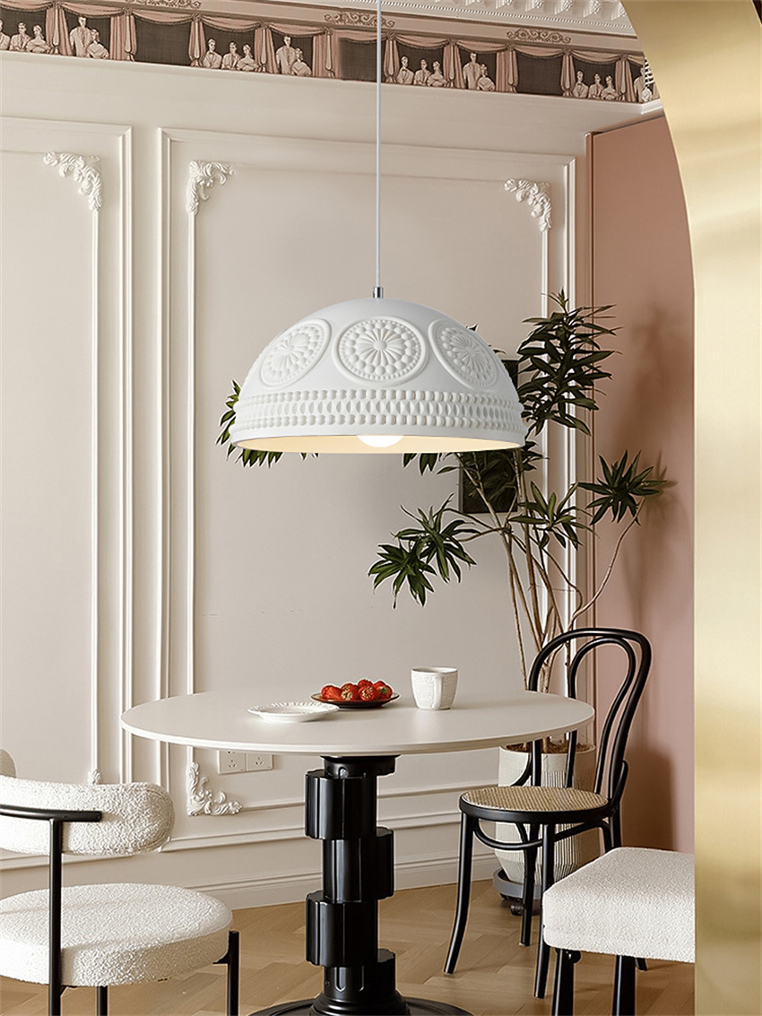 French Pastoral White Resin pe – Resin Art Dining Table Bewertung und Preis