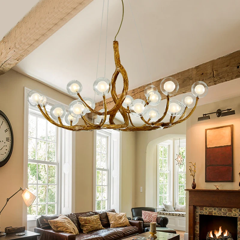 2025 Tree Branch Chandelier Lu – Resin Art Dining Table Bewertung und Preis