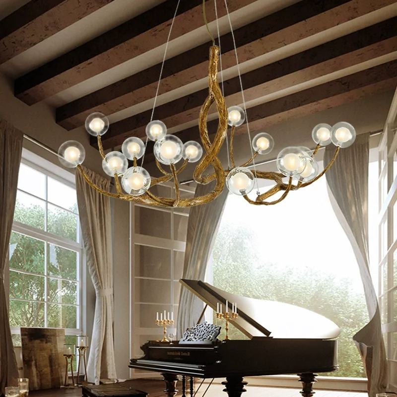 2025 Tree Branch Chandelier Lu – Resin Art Dining Table Bewertung und Preis