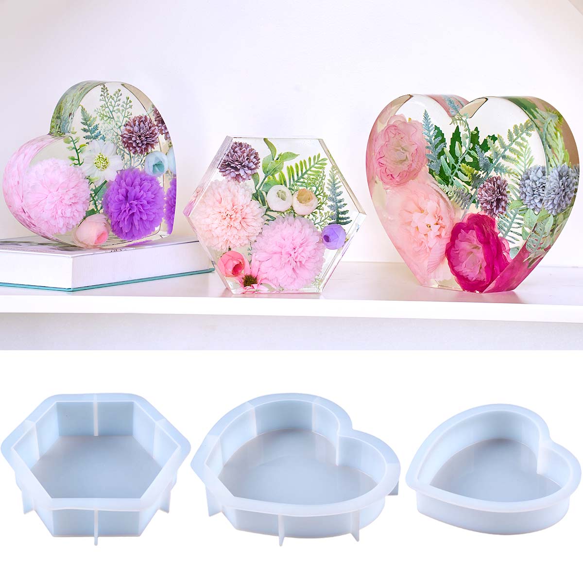 Large Love Silicone Mold DIY H – Resin Art Kit With Molds Bewertung und Preis
