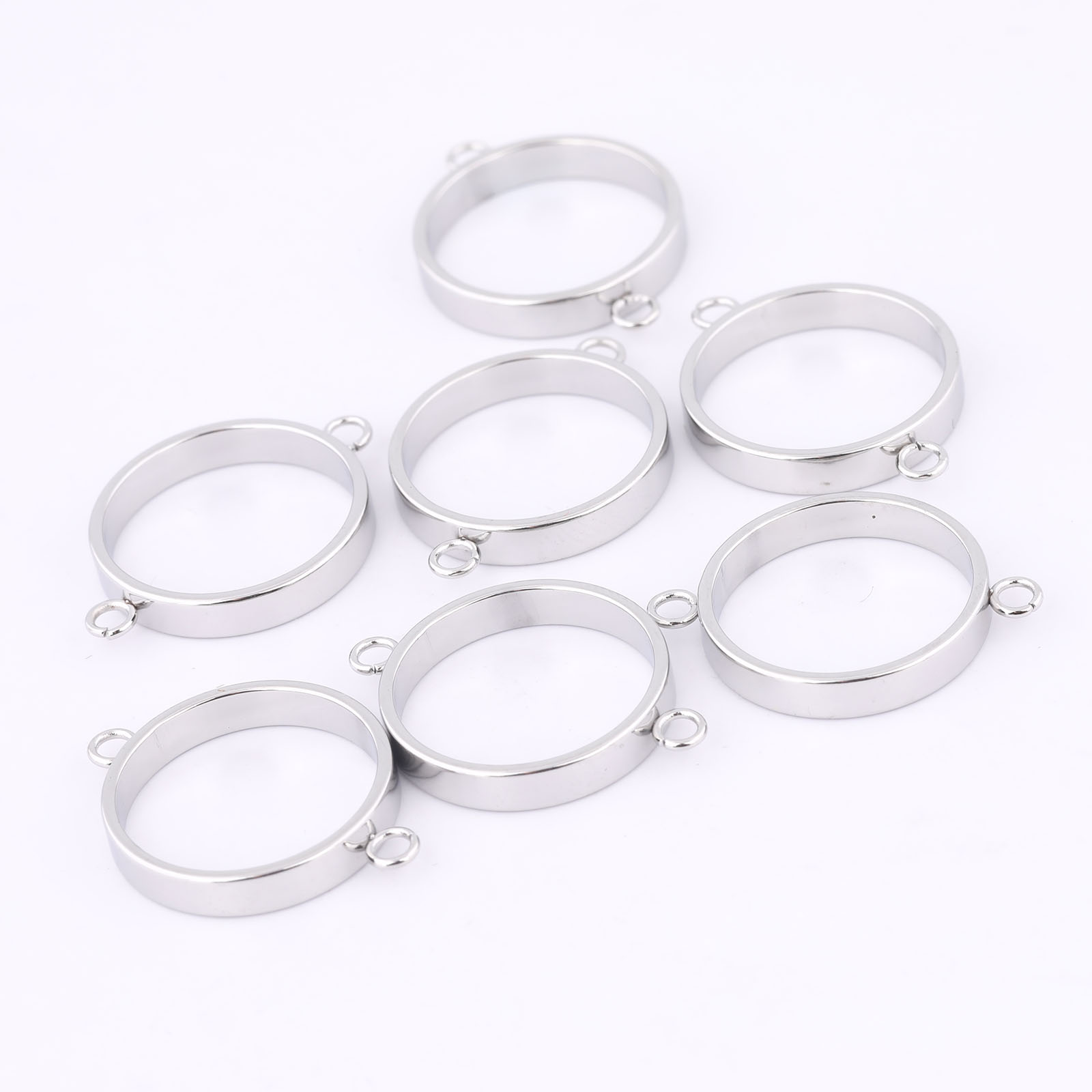 10pcs Stainless Steel 14mm Ope – Resin Art Handmade Bewertung und Preis