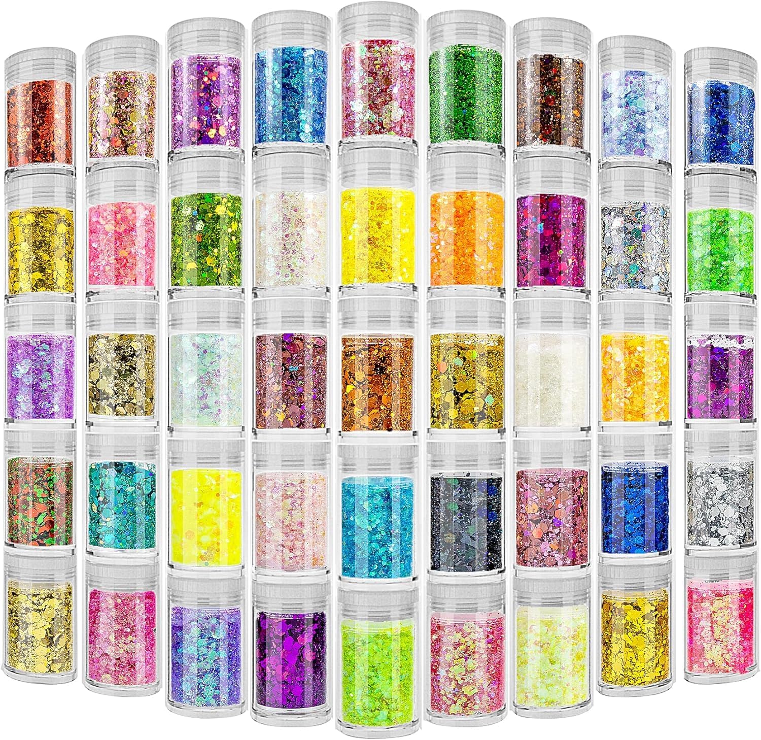 45 Holographic Chunky Sequins  – Resin Art Images Bewertung und Preis