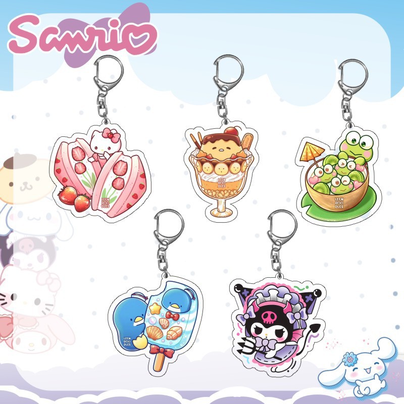 Kuromi Melody Hello Kitty Acry – Resin Art Keychain Bewertung und Preis