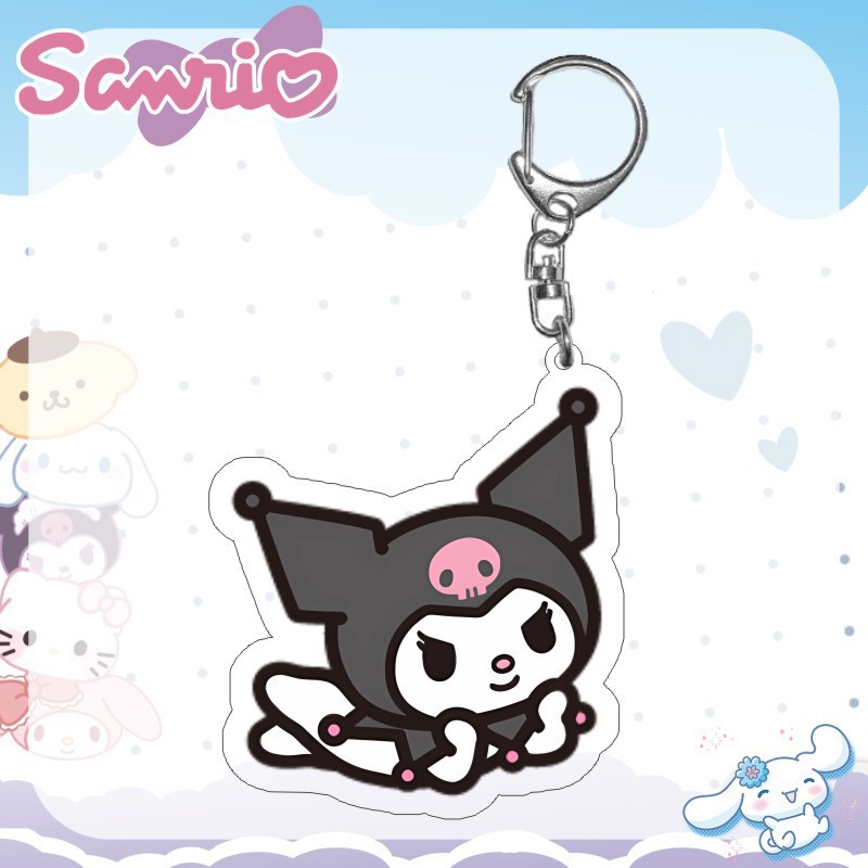 Kuromi Melody Hello Kitty Acry – Resin Art Keychain Bewertung und Preis