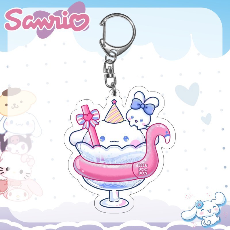 Kuromi Melody Hello Kitty Acry – Resin Art Keychain Bewertung und Preis