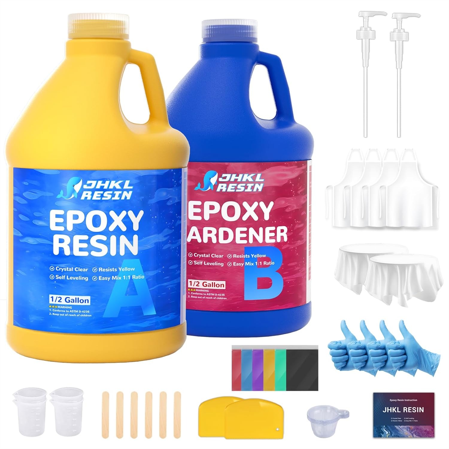 Epoxy Resin Kit 1 Gallon Cryst – Resin Art Images Bewertung und Preis