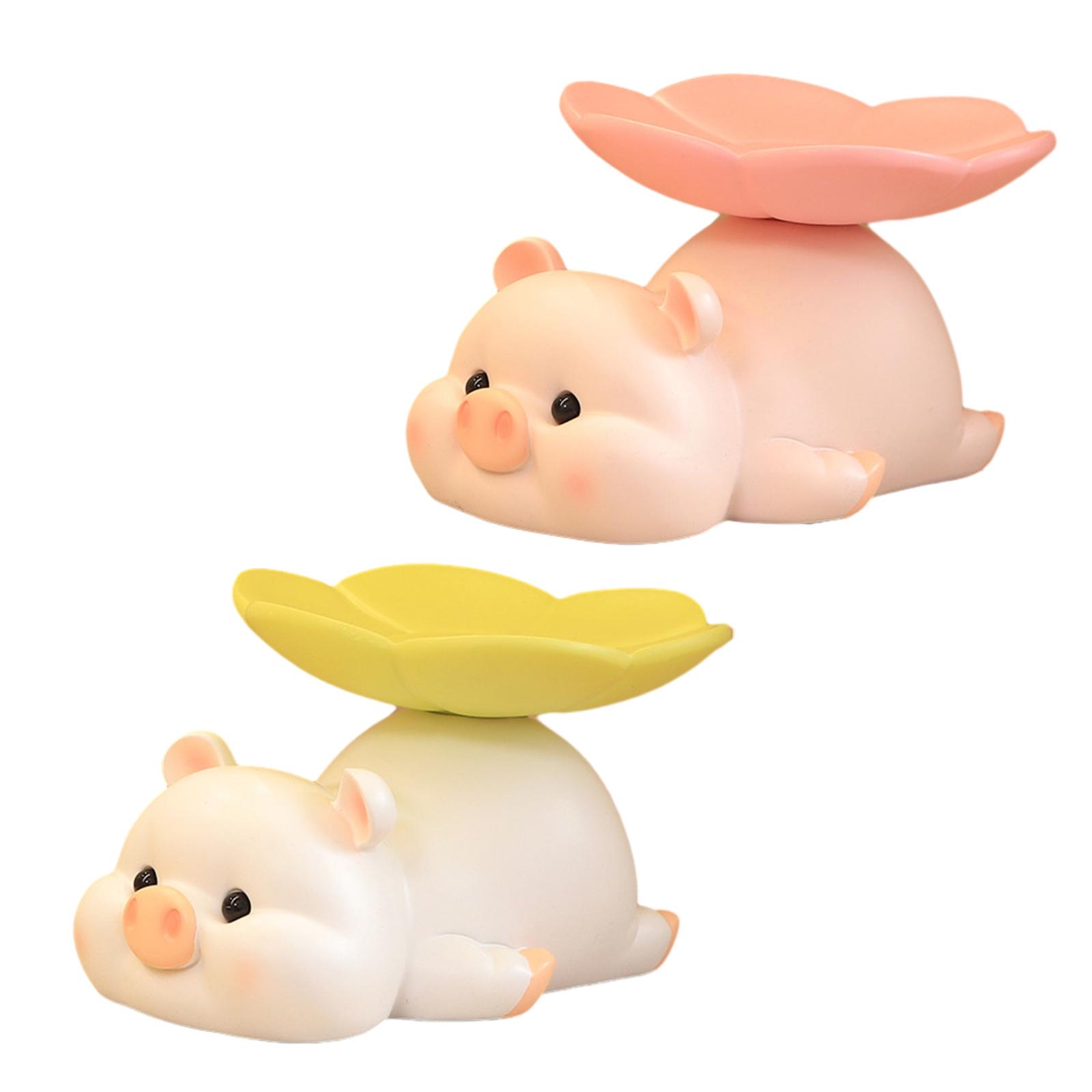 Pig Statue Art Craft Ornament  – Resin Art Dining Table Bewertung und Preis