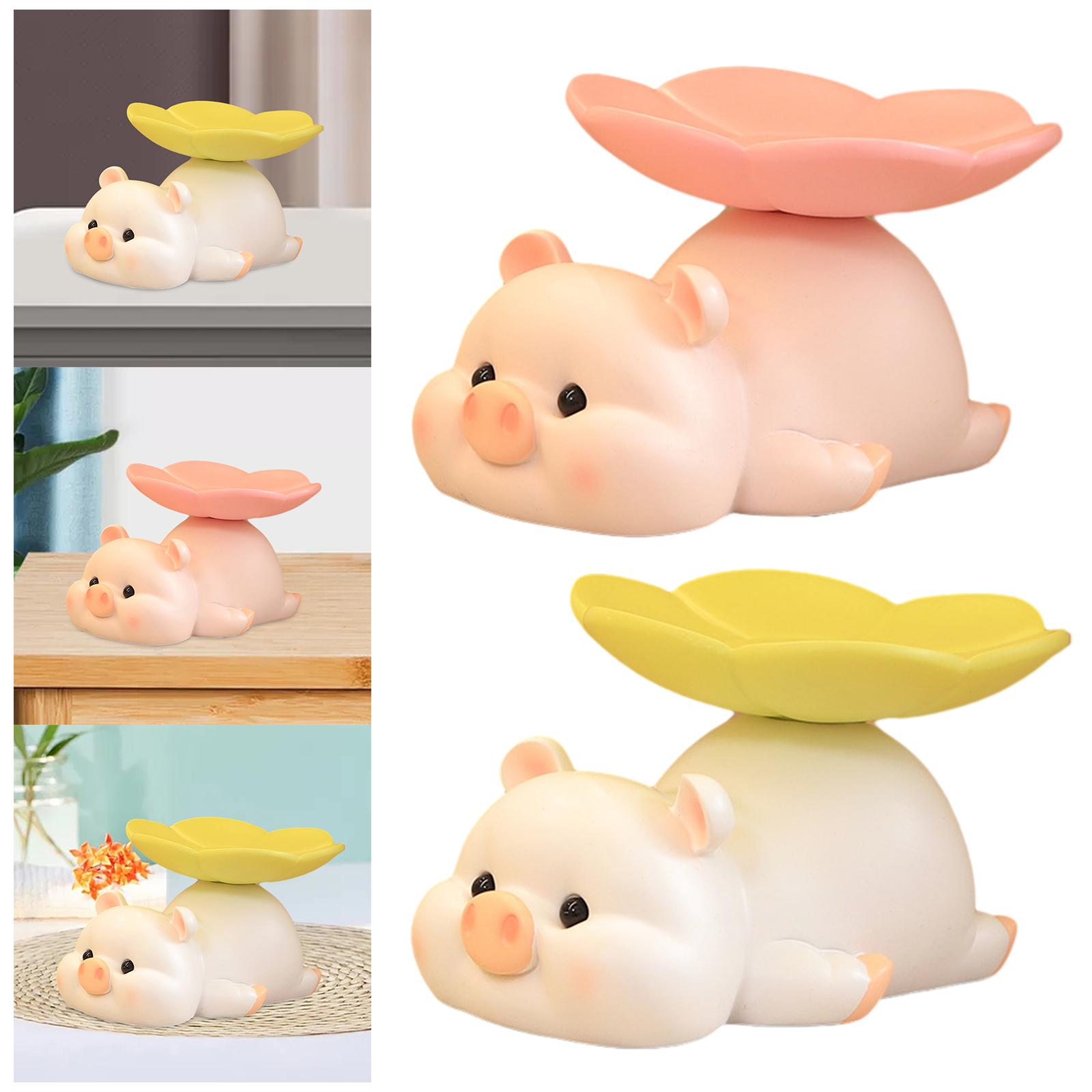 Pig Statue Art Craft Ornament  – Resin Art Dining Table Bewertung und Preis