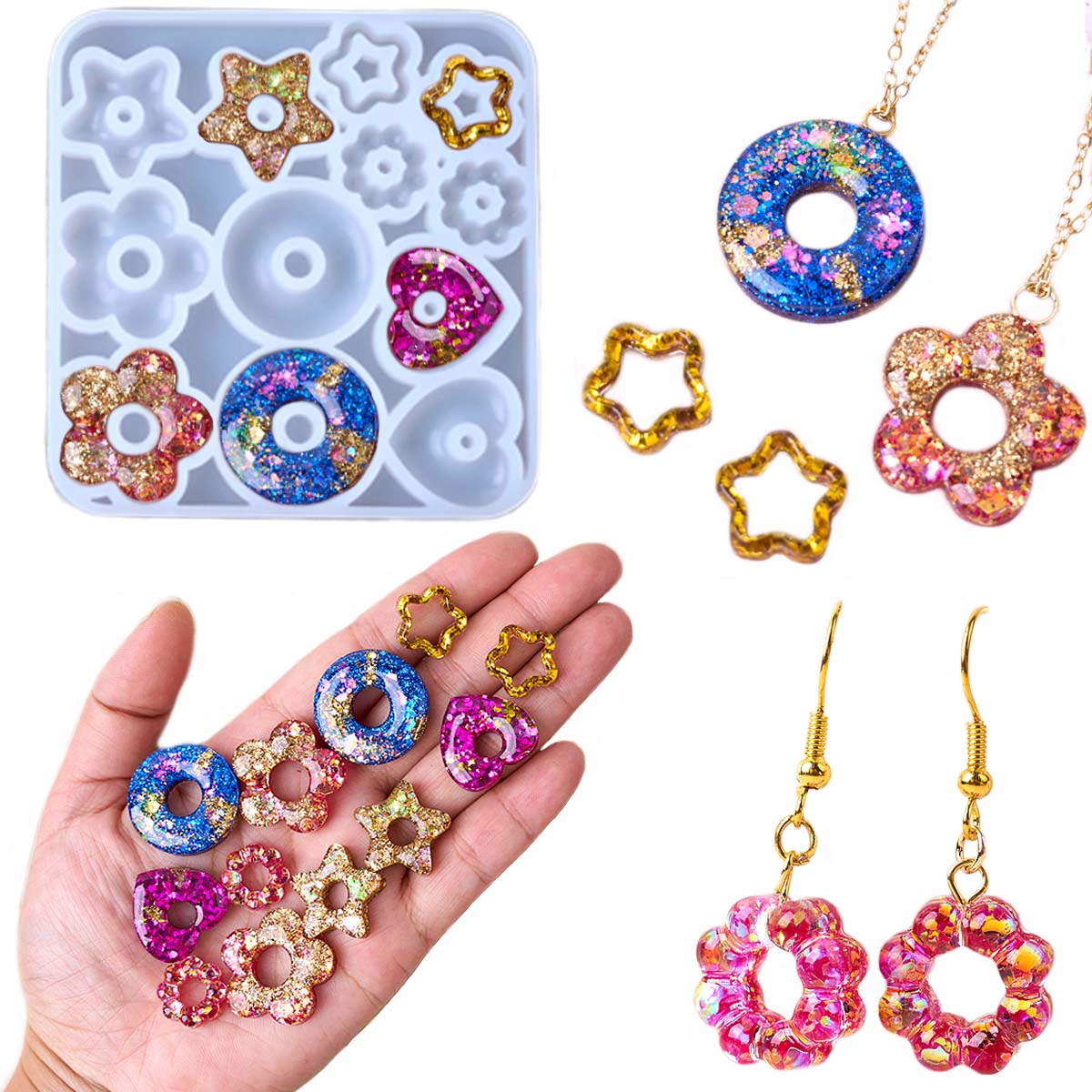 Multifuntional Jewelry Silicon – Resin Art Kit With Molds Bewertung und Preis