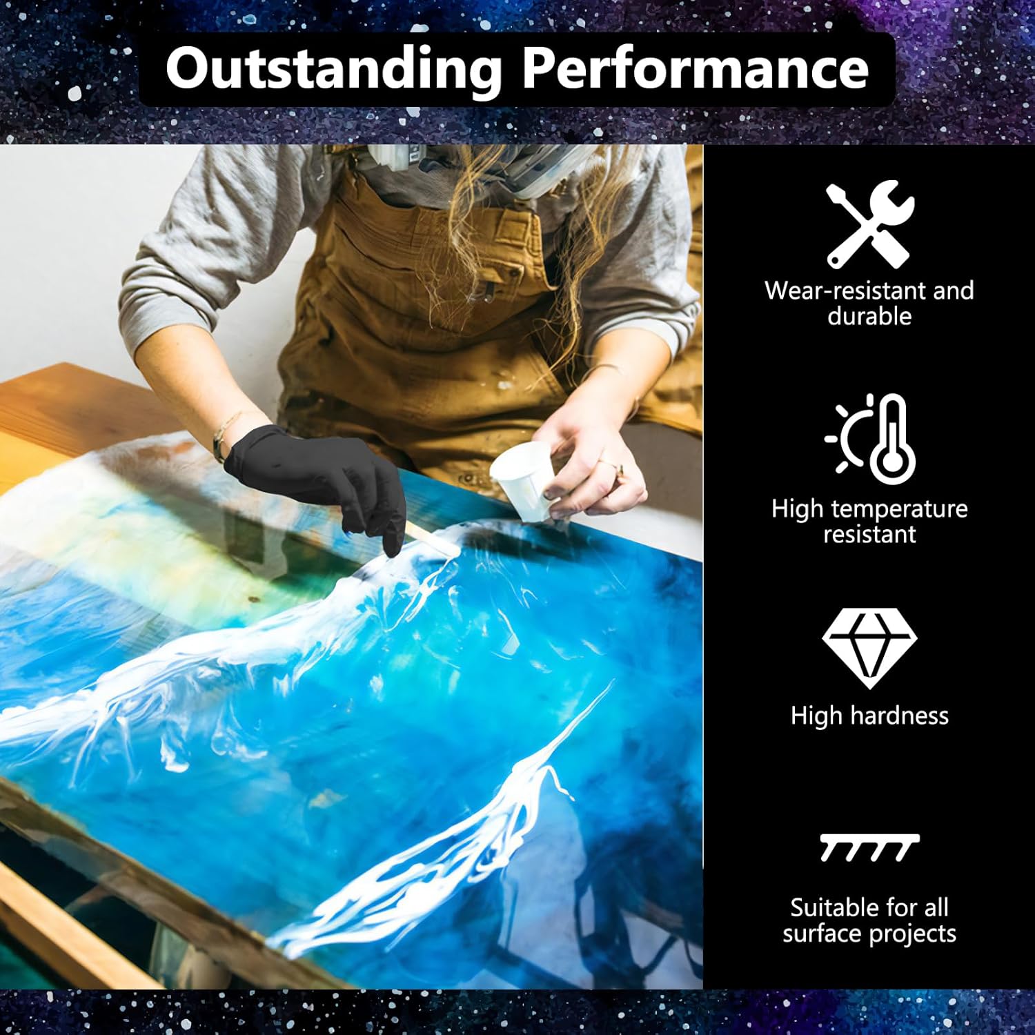Crystal Clear Epoxy Resin Kit  – Resin Art Kit With Molds Bewertung und Preis