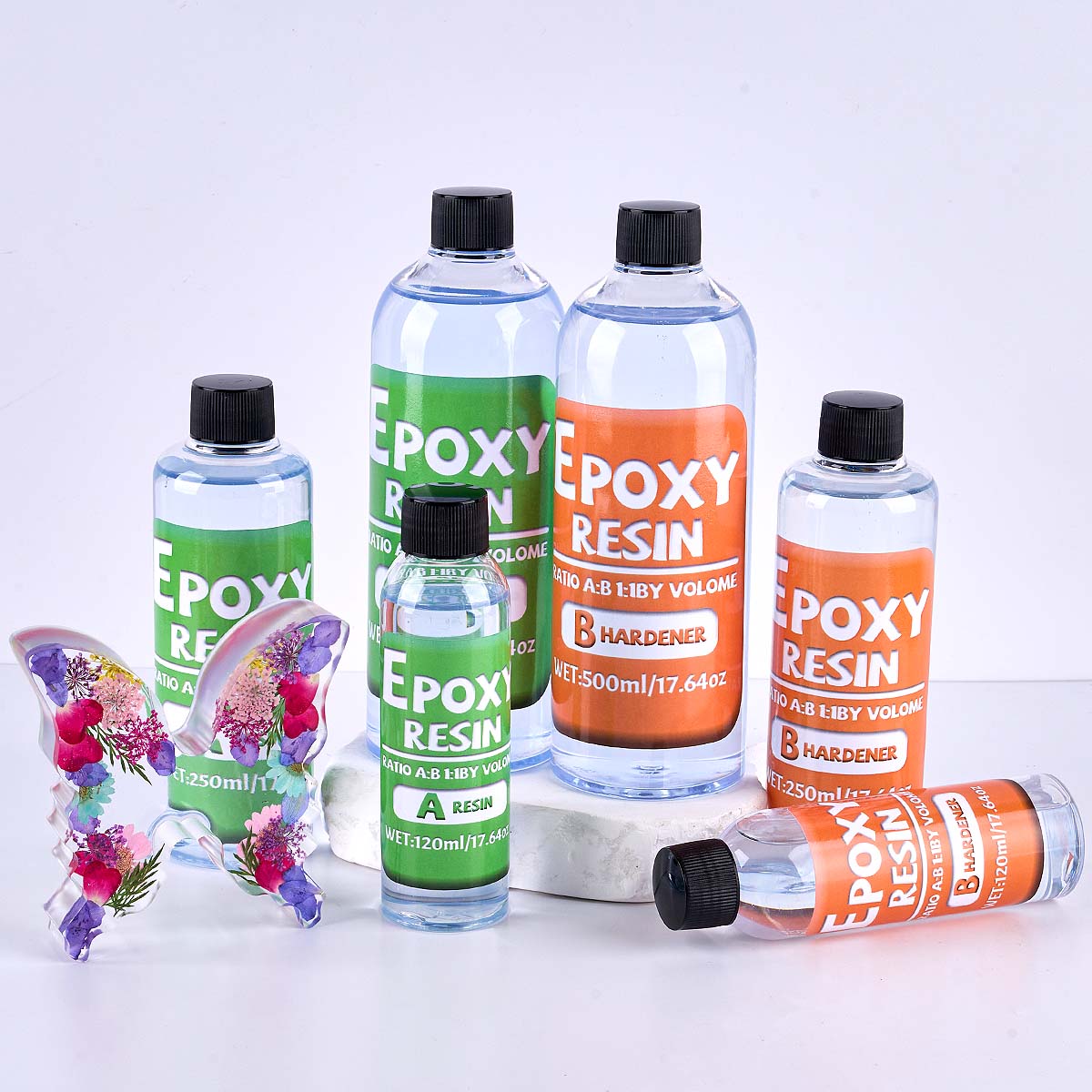 1:1 Ratio Epoxy Resin Kit Anti – Resin Art Kit With Molds Bewertung und Preis