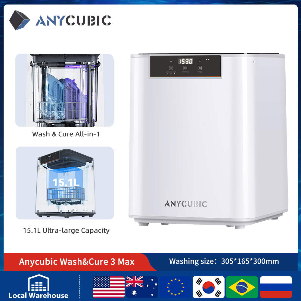 ANYCUBIC Wash & Cure 3/ 3 Plus – Resin Art Machine Bewertung und Preis