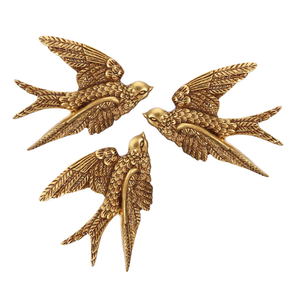 3Pcs Swallow Wall Decoration R – Resin Artist Bewertung und Preis