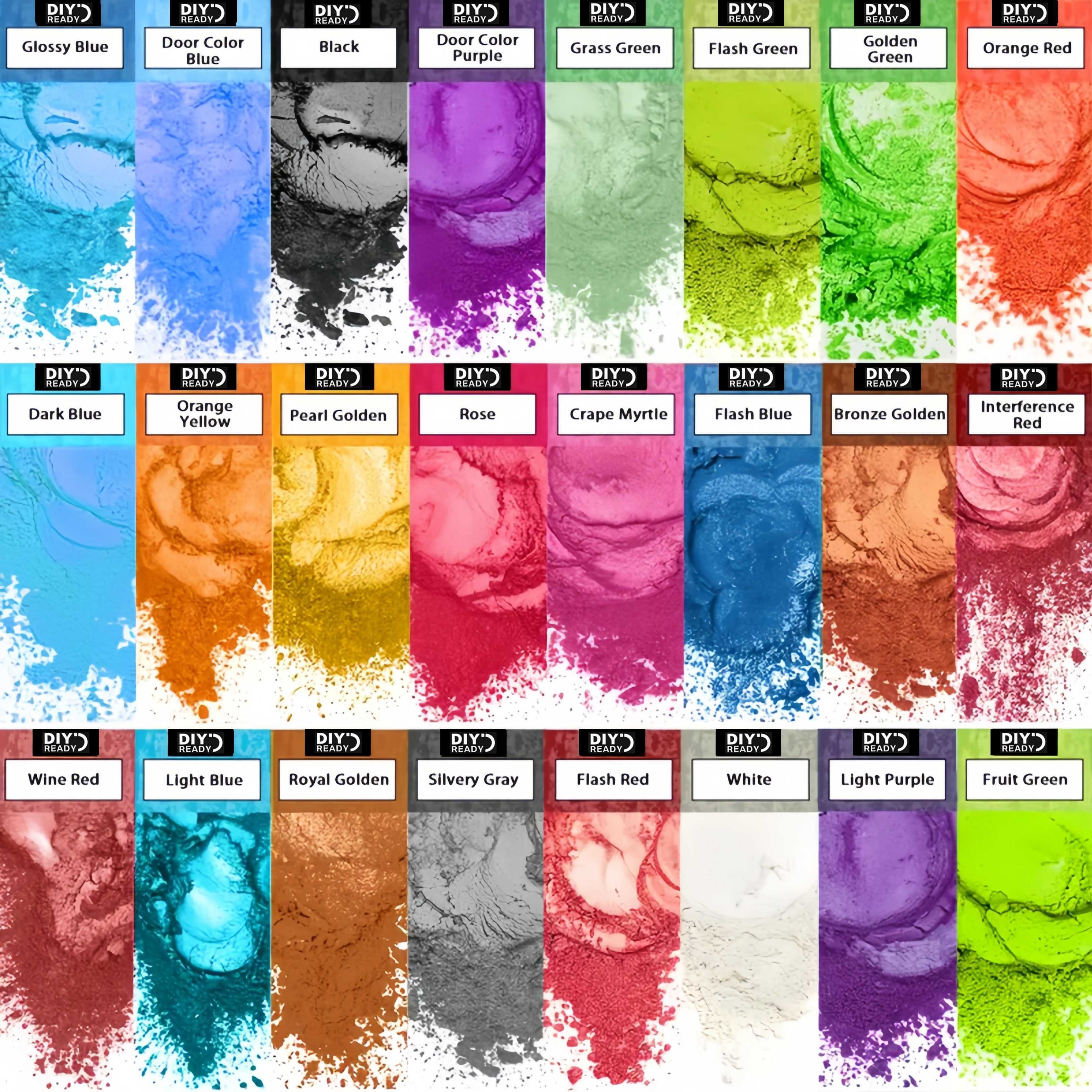 24 Colors/8 Colors 5g 0.18oz P – Pearl Powder Resin Bewertung und Preis