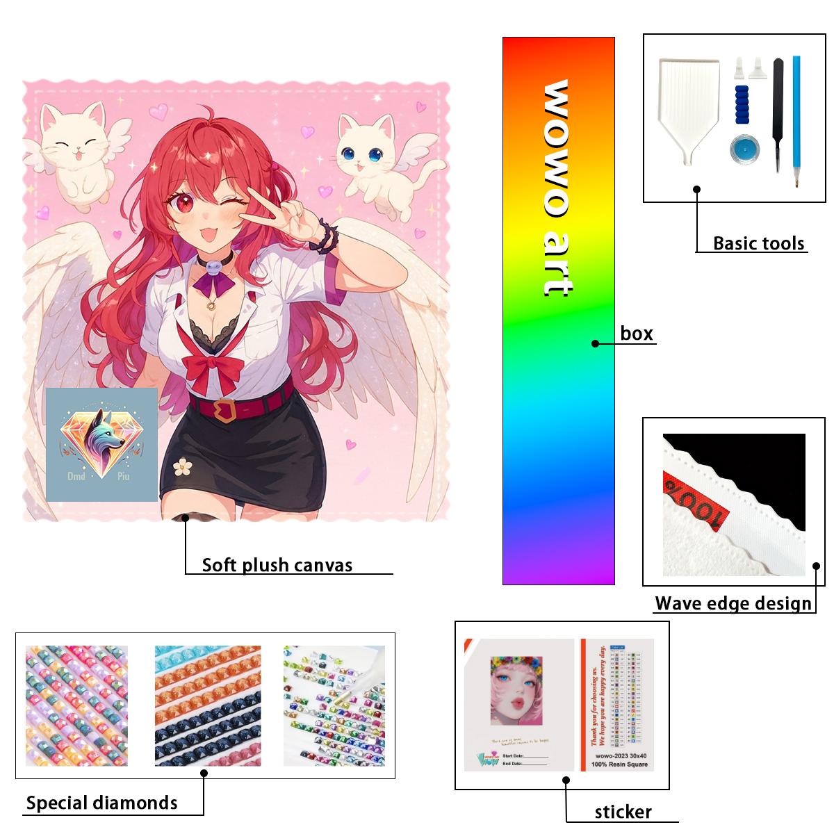 【Piu Diamond Art】Ángel caído 1 – Resin Art To Buy Bewertung und Preis
