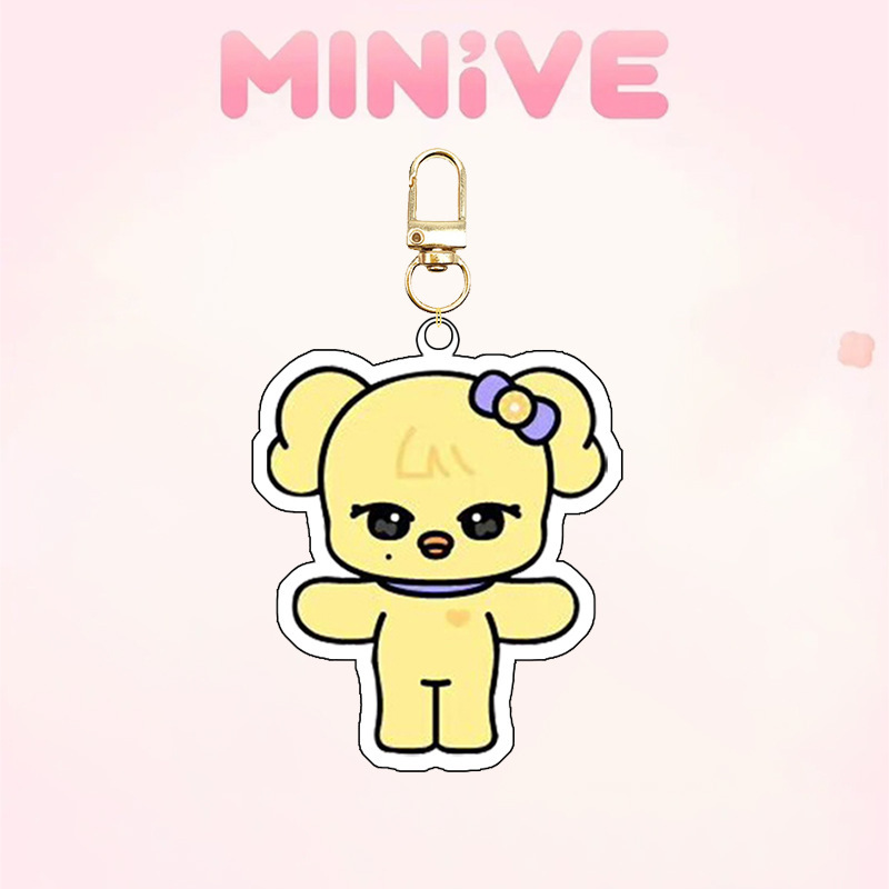 Ive Minivek Kpop Group Idol Ac – Resin Art Keychain Bewertung und Preis