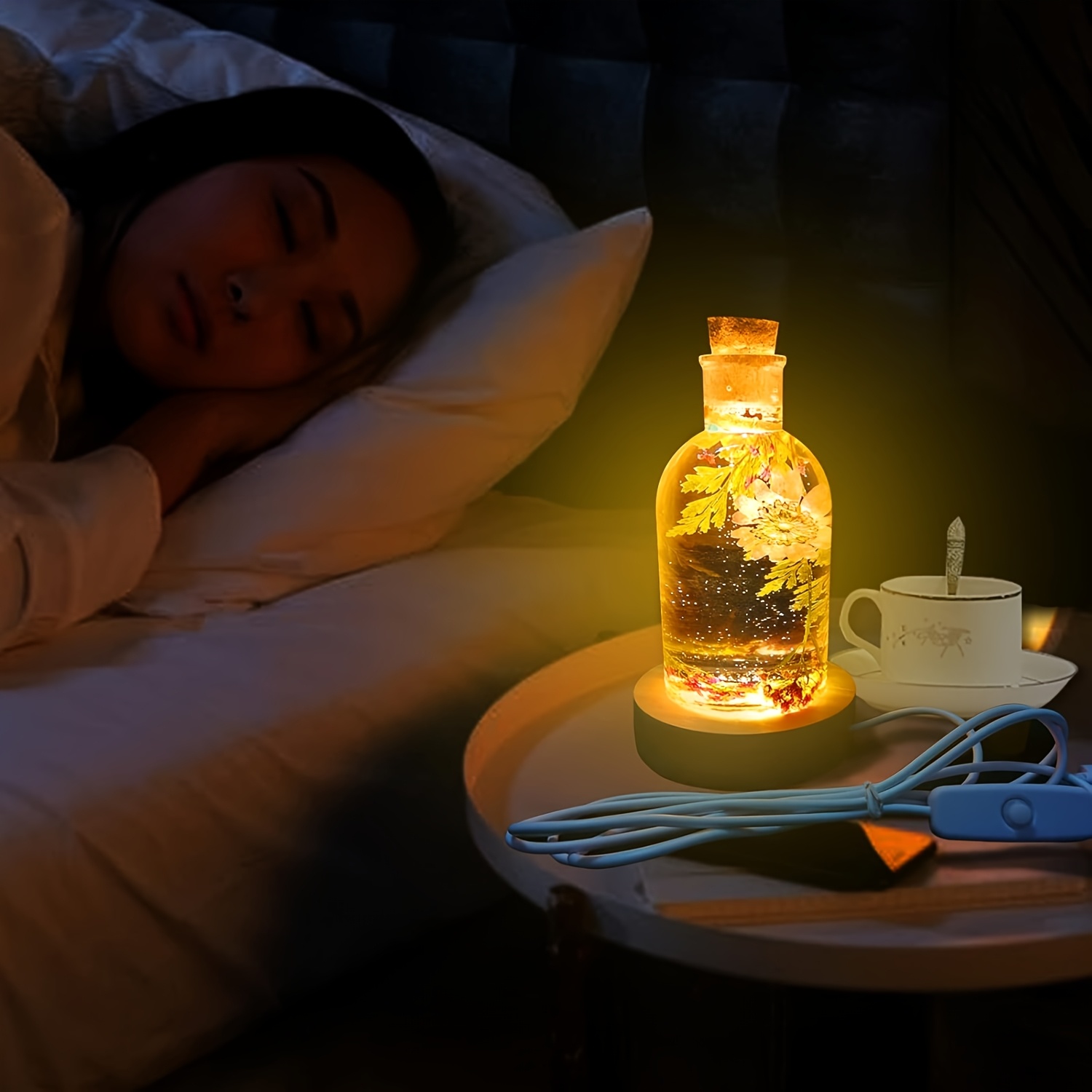 Drift Bottle Light Resin Mold  – Resin Art Lamp Bewertung und Preis