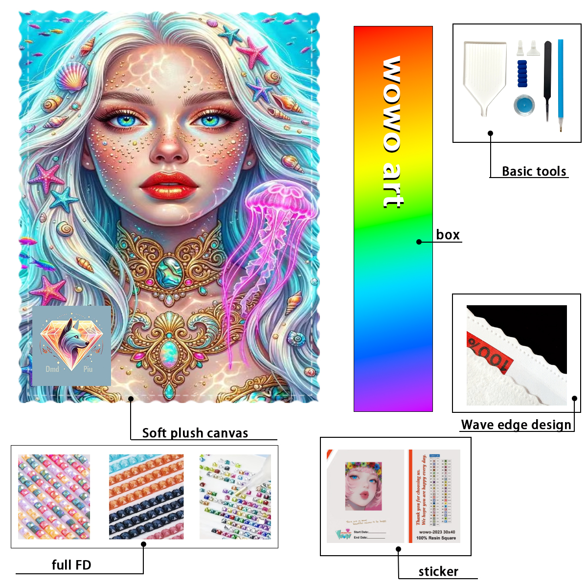 【Piu Diamond Art】Hormiga y chi – Resin Art To Buy Bewertung und Preis