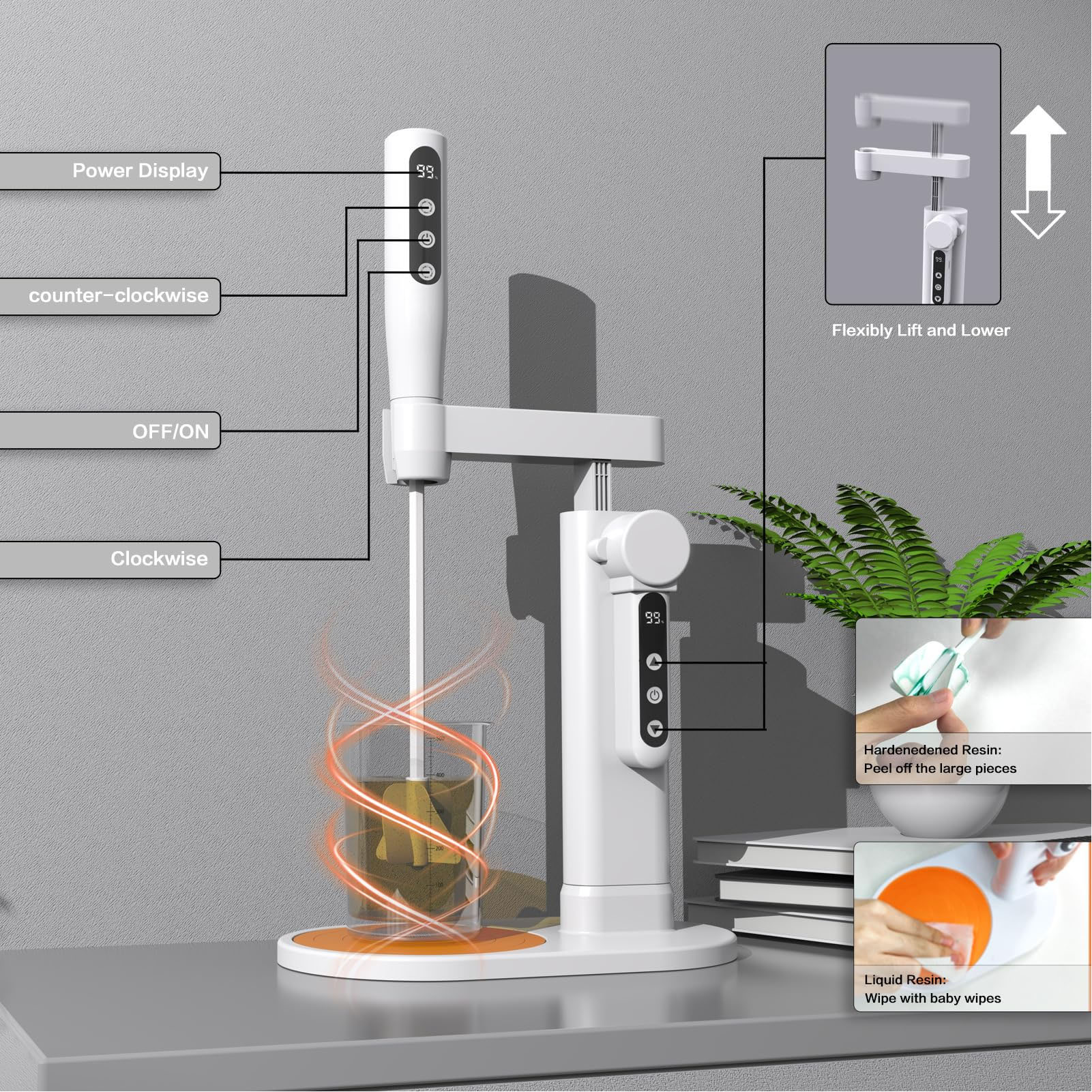 Electric Resin Stirrer Electri – Resin Art Machine Bewertung und Preis