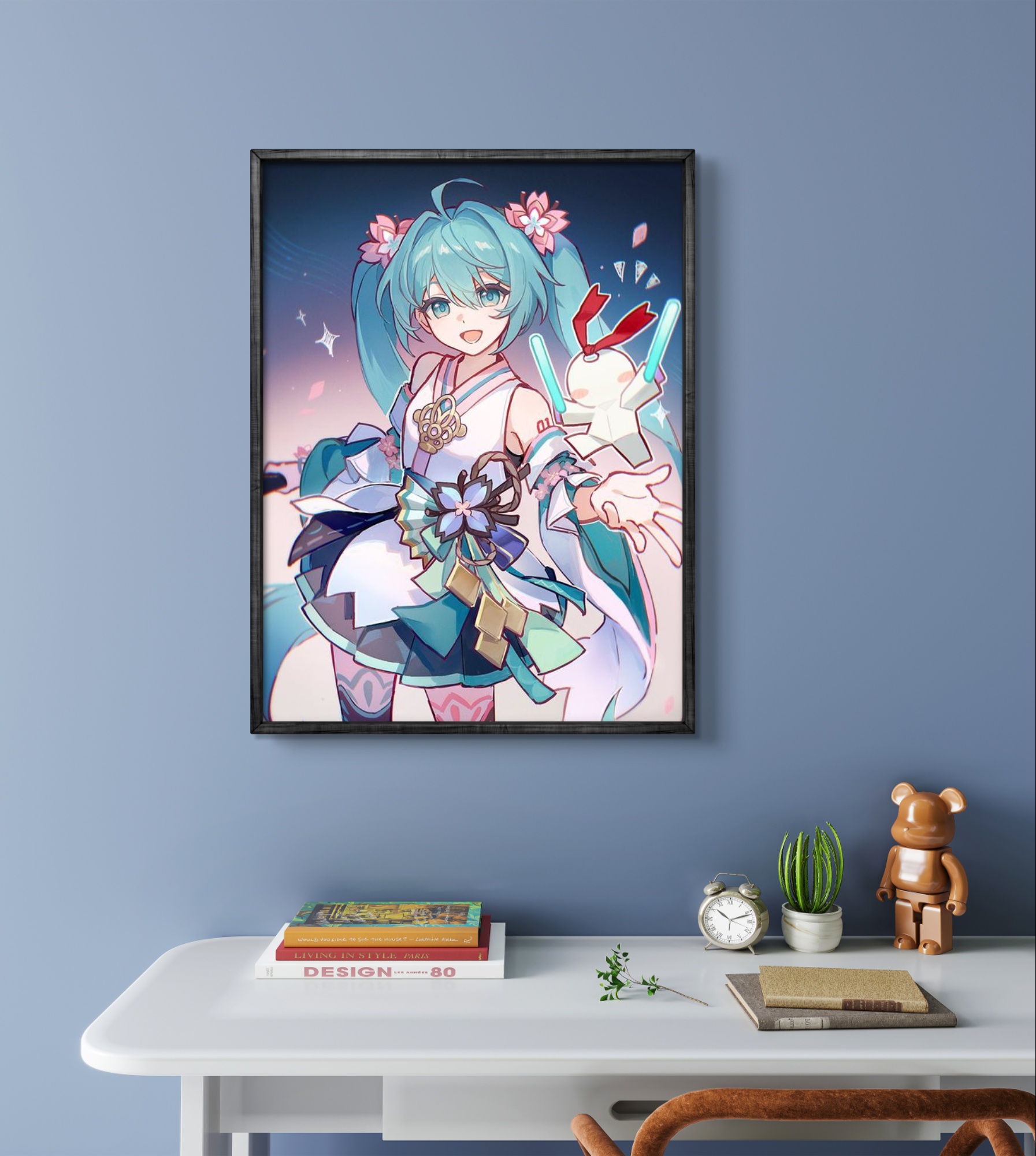 Frameless,Singer Miku DIY Diam – Resin Art Wall Bewertung und Preis