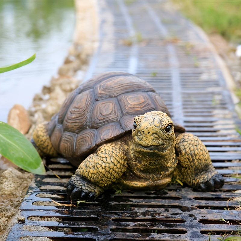 1pc Exquisite Turtle Statue De – Resin Artist Bewertung und Preis