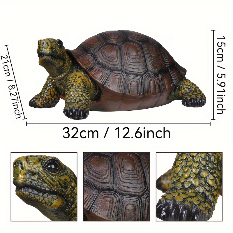 1pc Exquisite Turtle Statue De – Resin Artist Bewertung und Preis
