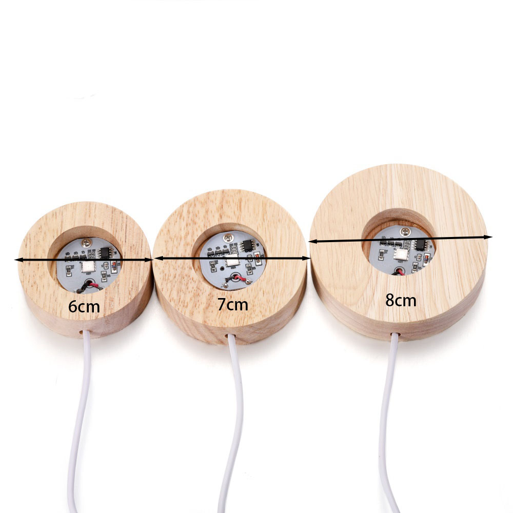 Resin Art Display Round Wood C – Resin Art Lamp Bewertung und Preis