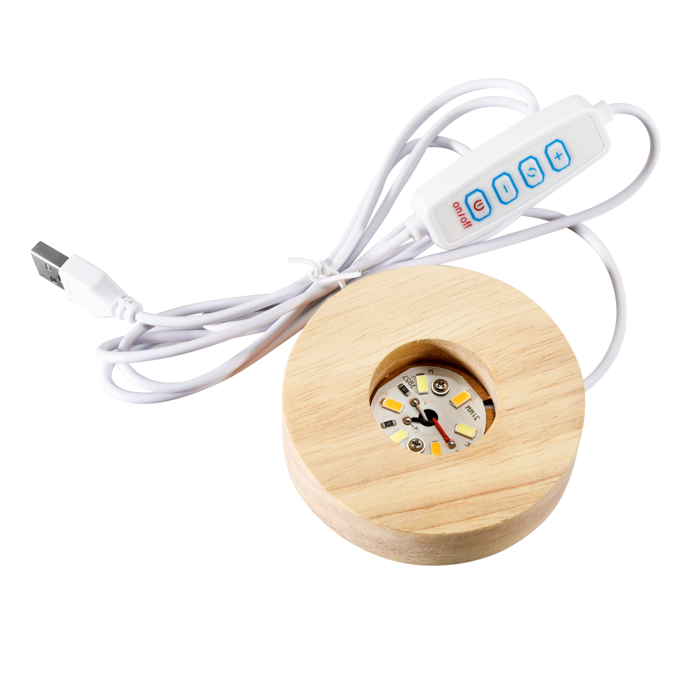 Resin Art Display Round Wood C – Resin Art Lamp Bewertung und Preis