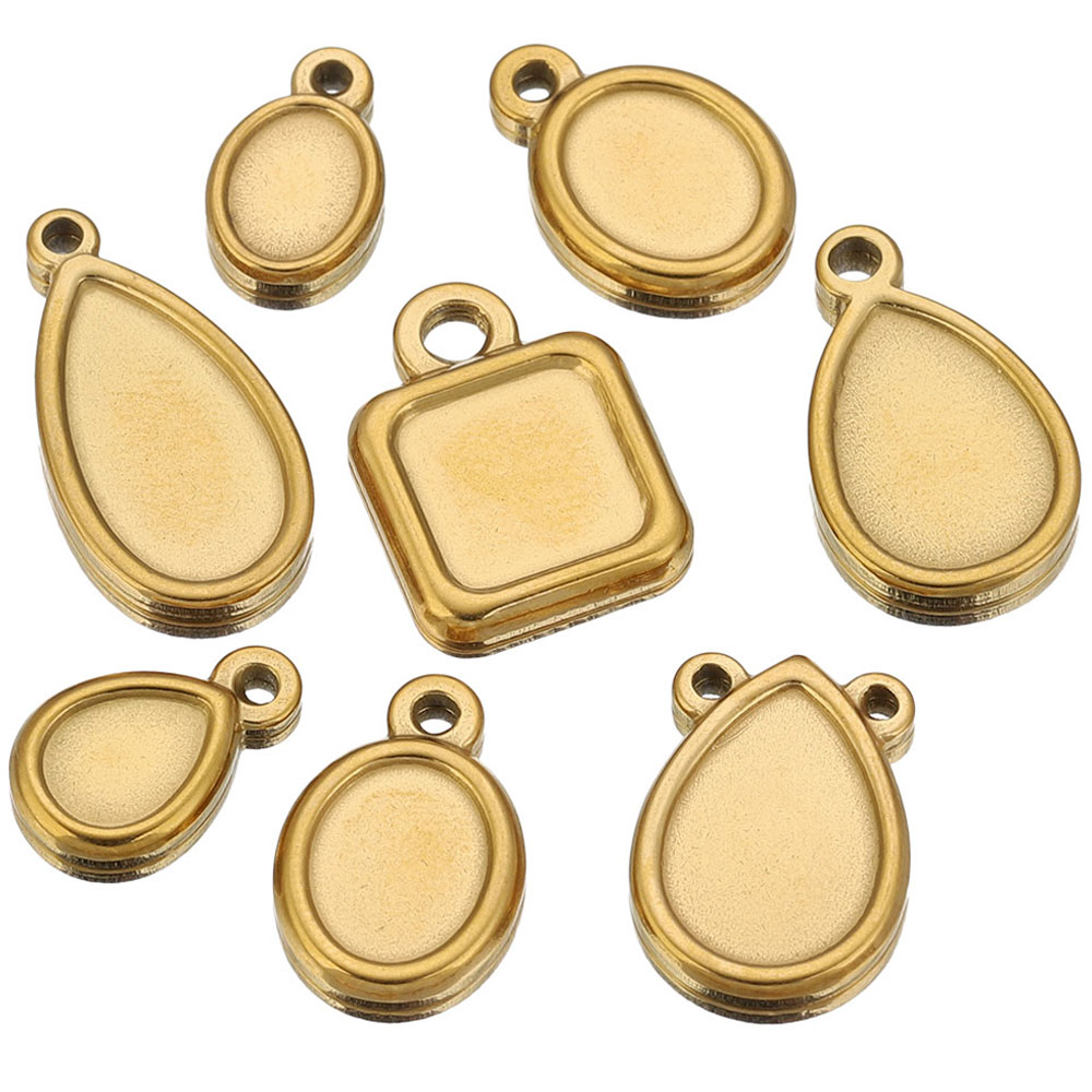 5pcs Stainless Steel Square Dr – Resin Art Handmade Bewertung und Preis