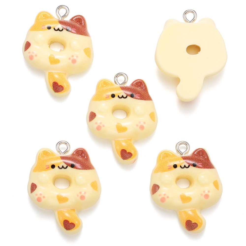 10Pcs Kawaii Cartoon Cat Resin – Resin Art Handmade Bewertung und Preis
