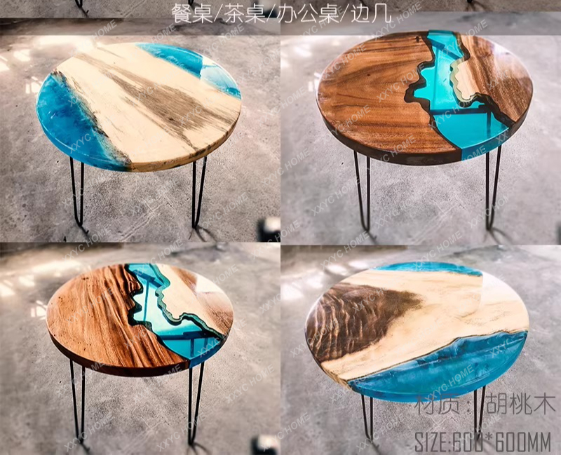 Creative art dining table epox – Resin Art Dining Table Bewertung und Preis