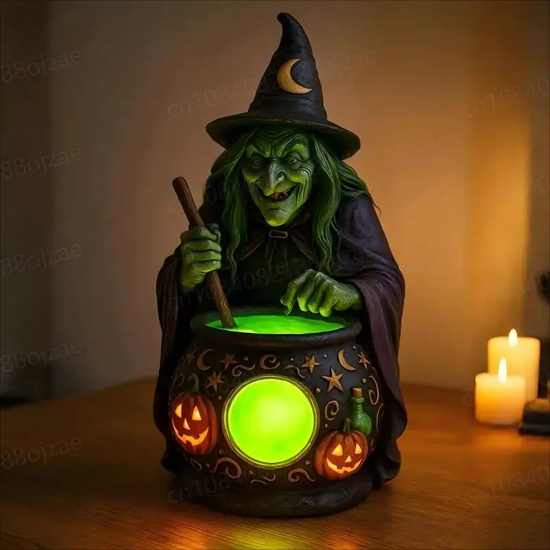 For Halloween horror witch pot – Resin Art Lamp Bewertung und Preis