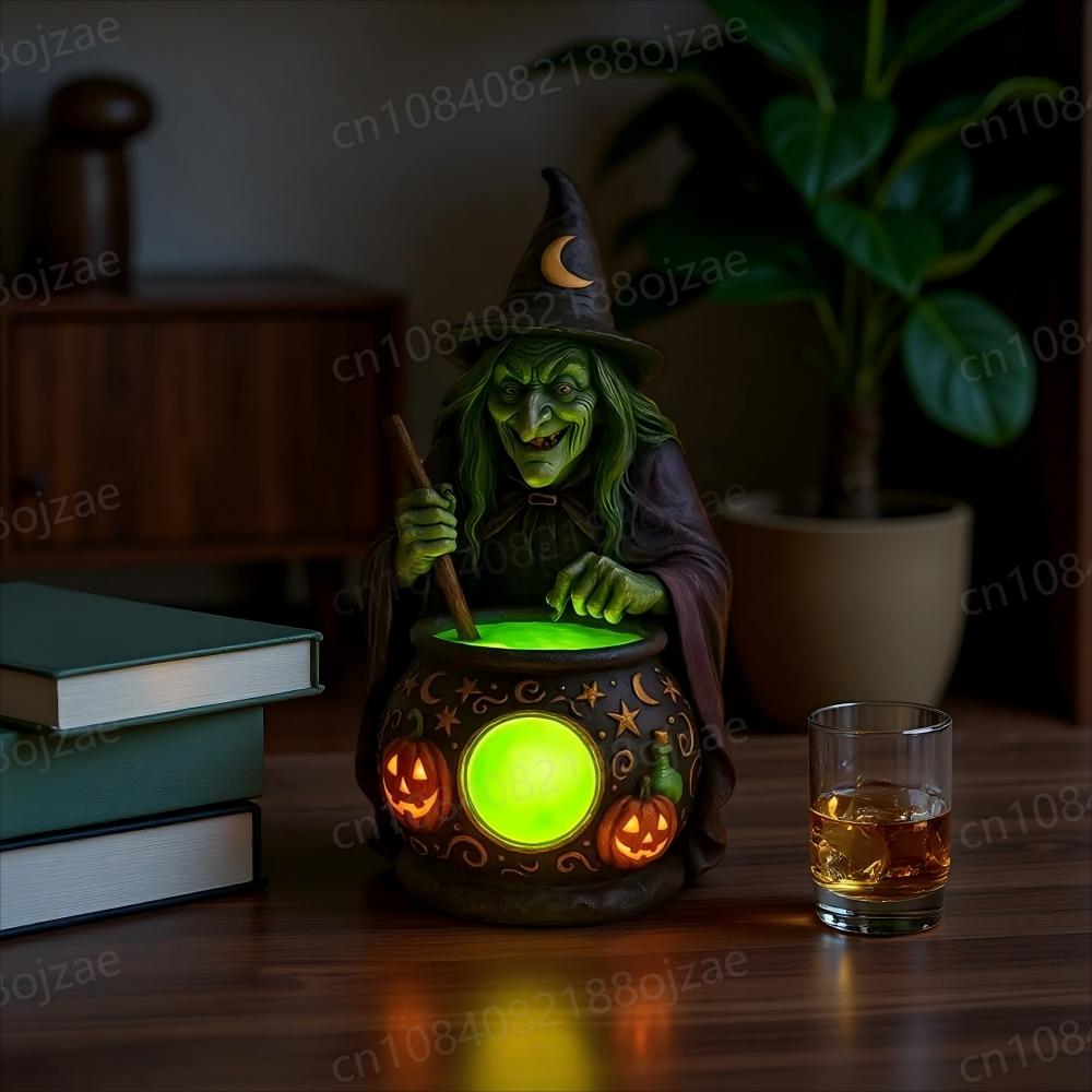 For Halloween horror witch pot – Resin Art Lamp Bewertung und Preis