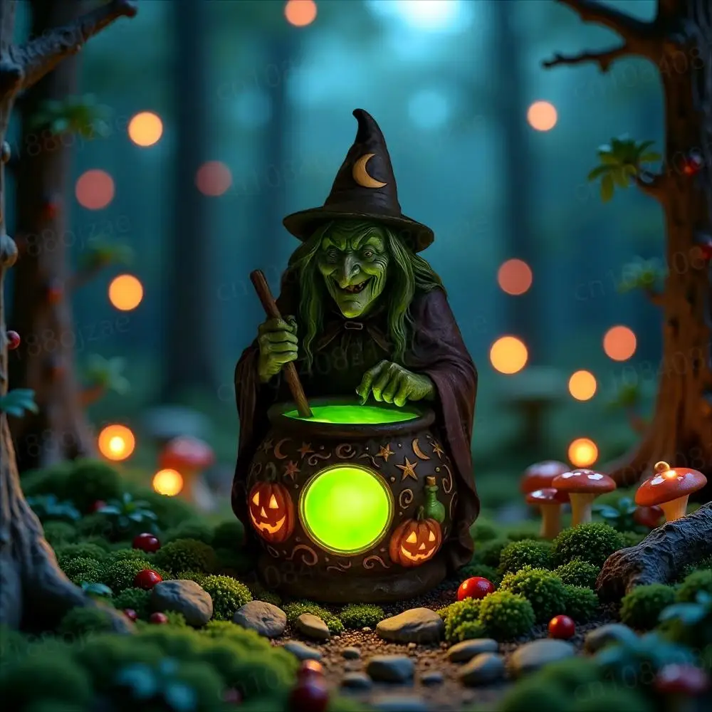 For Halloween horror witch pot – Resin Art Lamp Bewertung und Preis