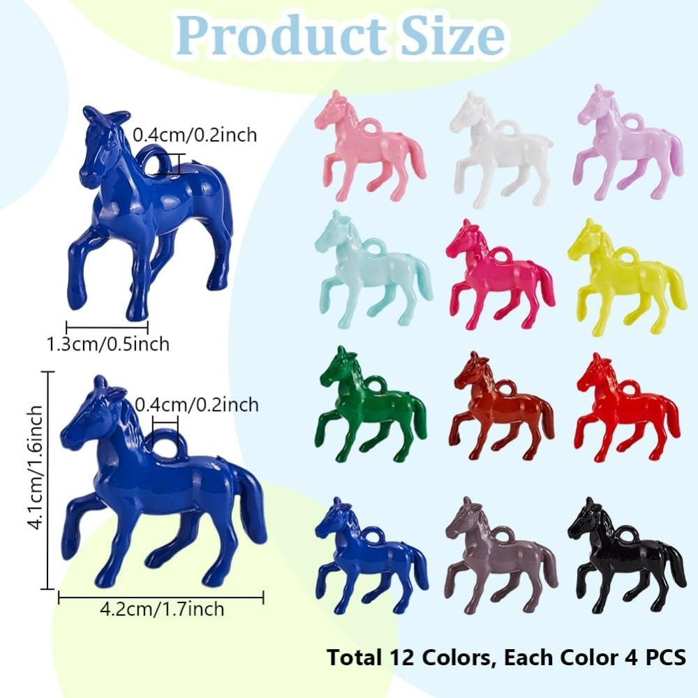 48pcs Opaque Acrylic Pendants  – Resin Art Handmade Bewertung und Preis