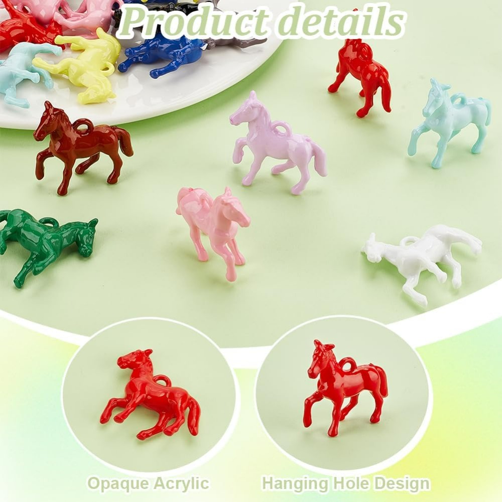48pcs Opaque Acrylic Pendants  – Resin Art Handmade Bewertung und Preis