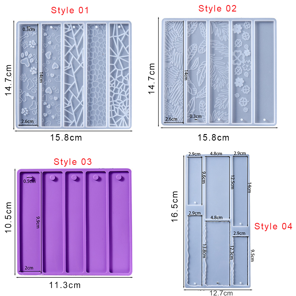 DIY Crystal Epoxy Resin Mold L – Resin Art Bookmark Bewertung und Preis