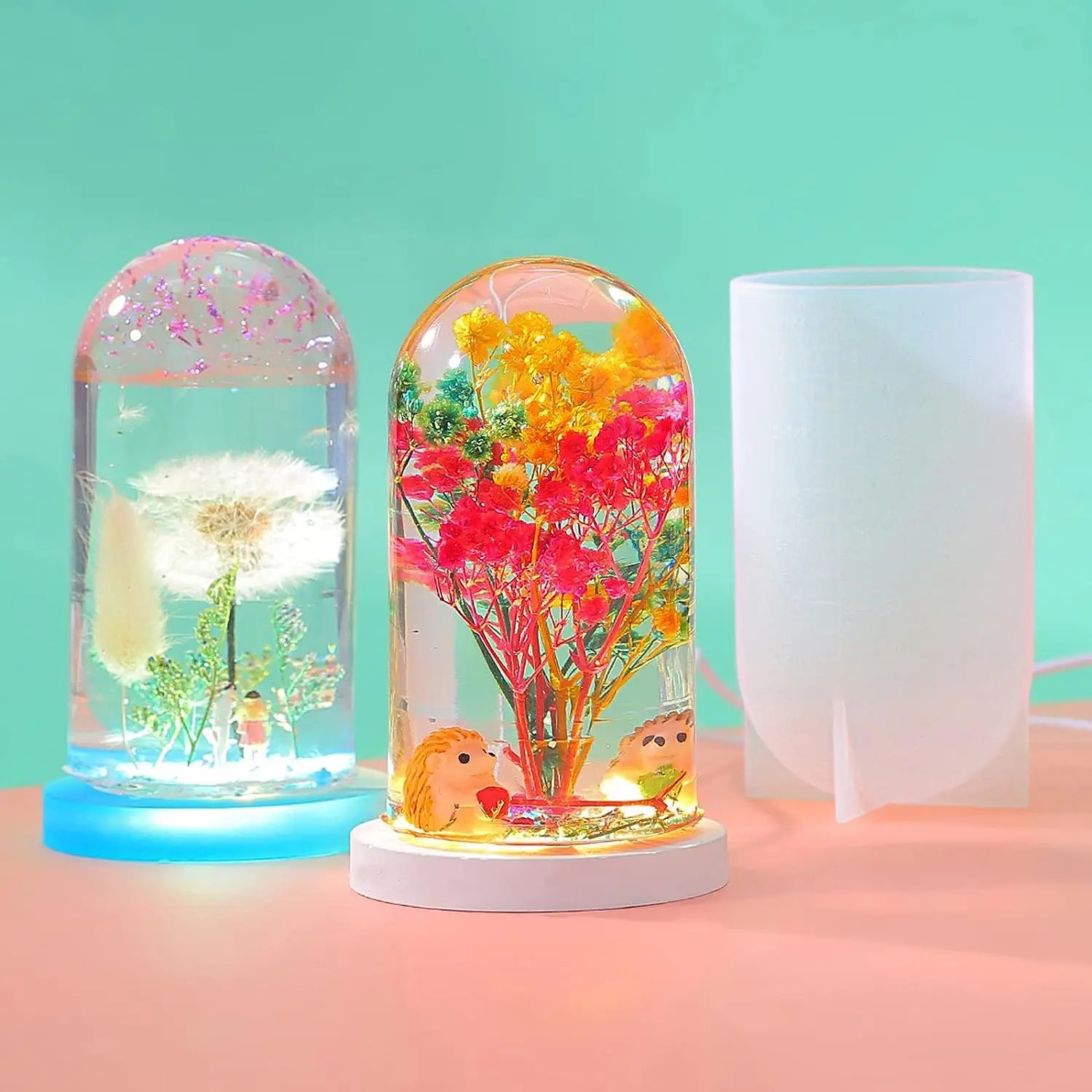 DIY Crystal Epoxy Resin Mold L – Resin Art Lamp Bewertung und Preis