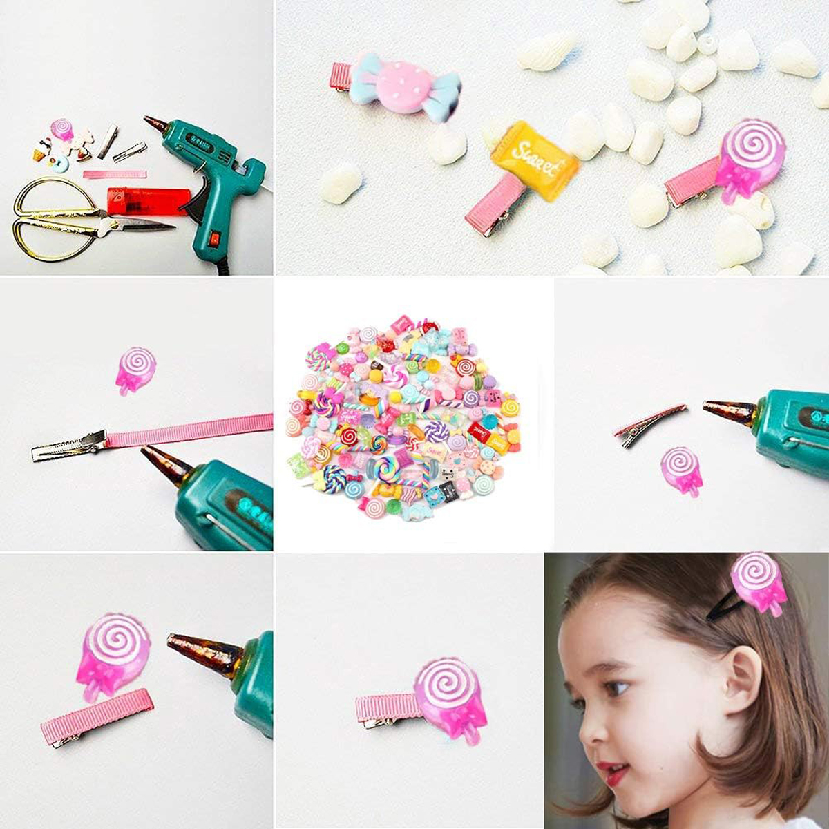 30pcs Random Candy Slime Charm – Resin Art Handmade Bewertung und Preis