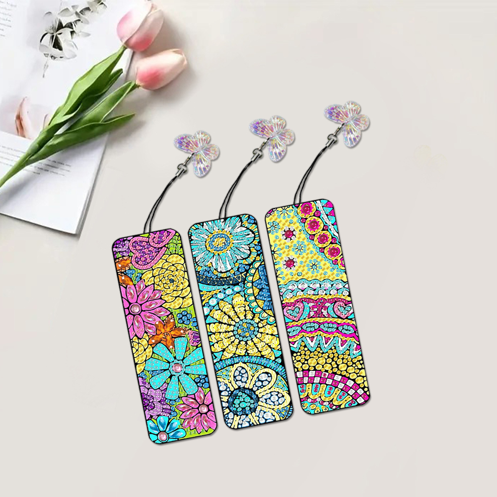 3Pcs Special Shaped Colorful F – Resin Art Bookmark Bewertung und Preis