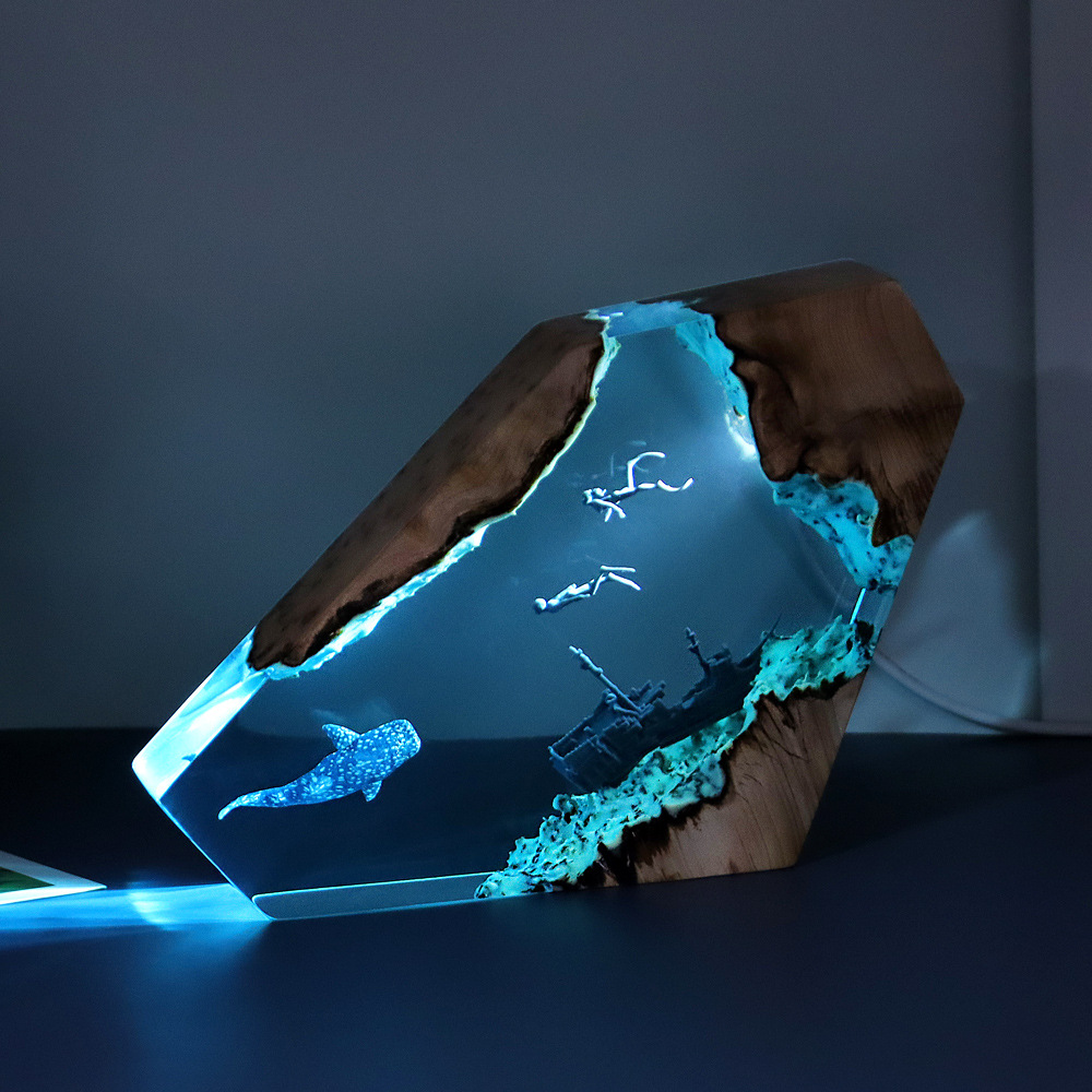 New Creative Indoor Bedroom Of – Resin Art Lamp Bewertung und Preis